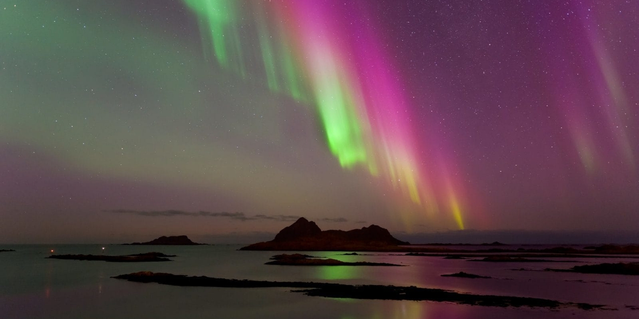 The Northern Lights is one of the spectacular views in the Nordic countries