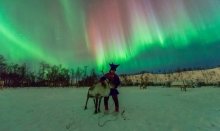 Northern lights in Tana