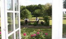 Taste delicious dishes made on Kragerup Manor´s own ecological ingredients