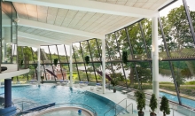 Beautiful views from the spa oasis