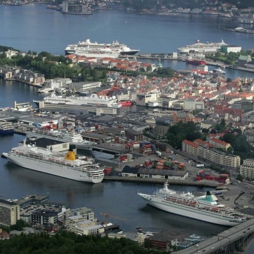 Mount Fløyen in Bergen