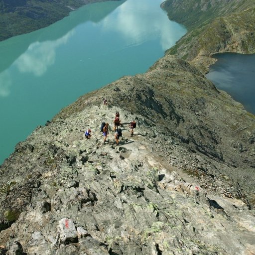 Besseggen Ridge Hiking Trail