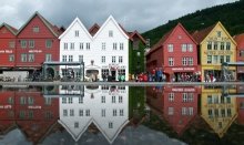 Bergen is the gateway to the amazing  Fjords