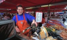 The Fish Market in Bergen is one of Norway's most visited outdoors markets
