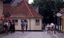 Denmark`s world-known author Hans Christian Andersen was born in Odense
