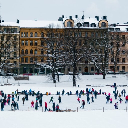 Iceskating Stockholm