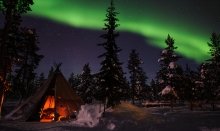 It is a captivating experience to see the amazing colours on the sky 