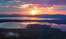 Midnight Sun in Sweden