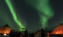 Experience the magic Northern Lights with Lyngfjords Adventure