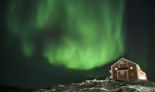  Northern lights in Nuuk is an amazing experience
