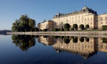 Drottningholm Castles was the first attraction on the heritage list in Sweden