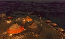 Camp Tamok holds the right settings for unforgettable Northern Lights evening