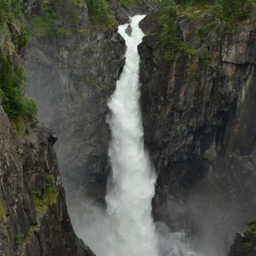 Rjukanfossen Waterfall 