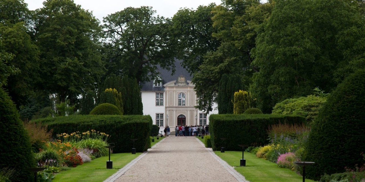Schackenborg Castle is a beautiful castle close to the Wadden Sea 