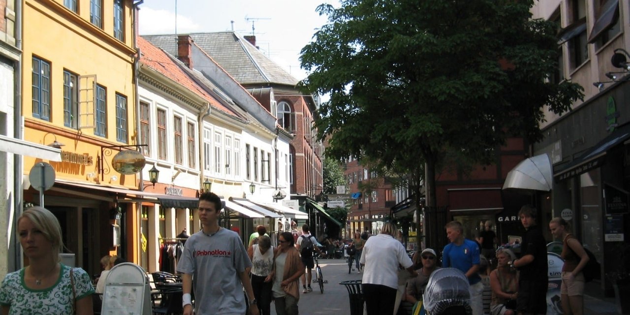 Odense of filled with quaint streets