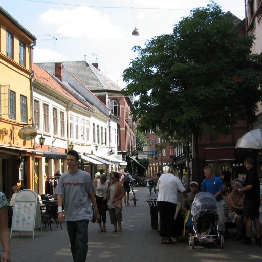 Main Shopping Street in Odense