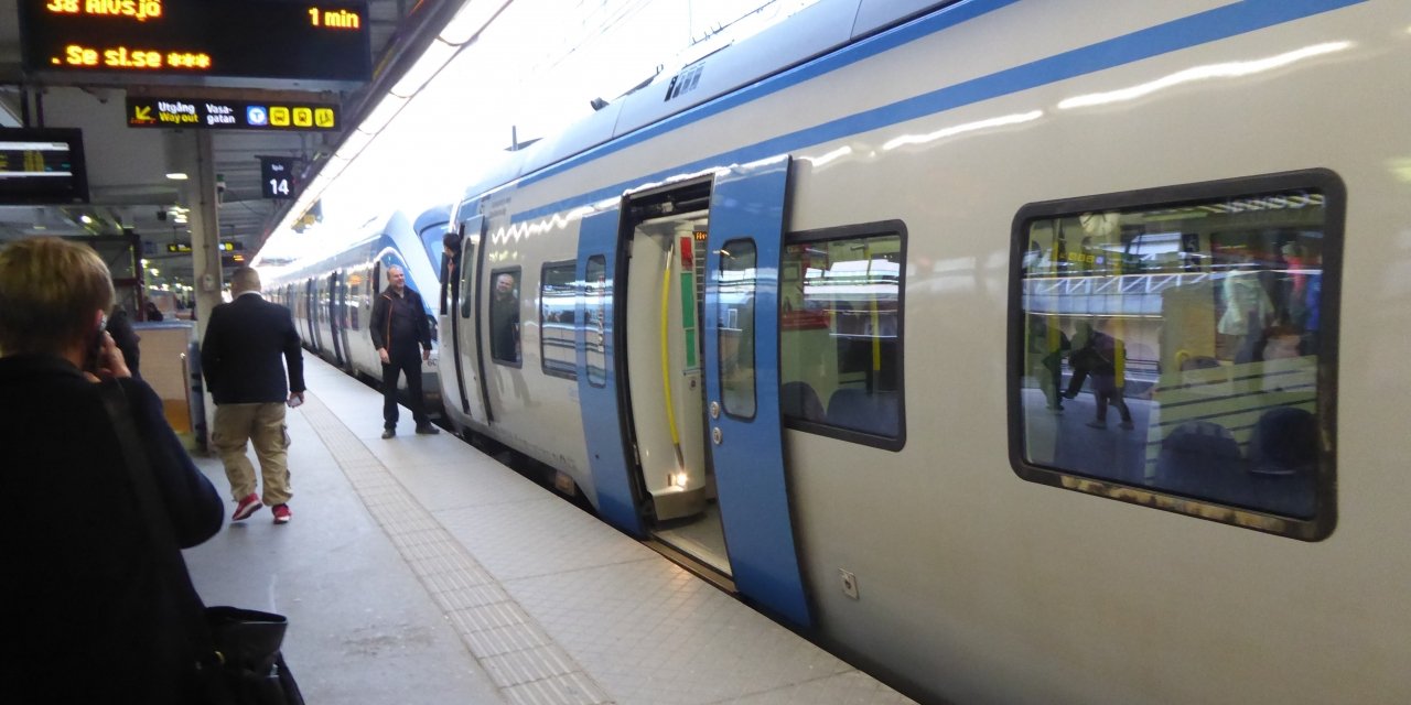 It is easy to go to Sweden by train from all over Europe