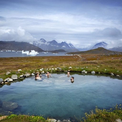 Hot Springs in Greenland